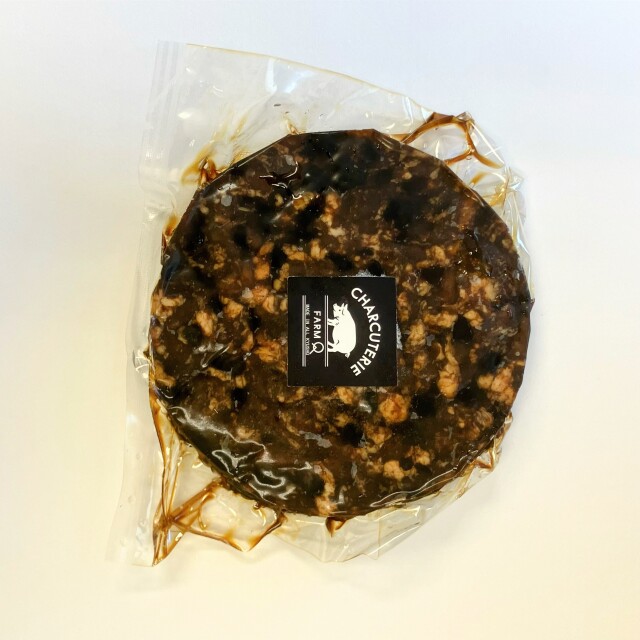 【冷凍】熊本県産どんぐりポーク サルシッチャハンバーグ（黒にんにく）200g 加熱用