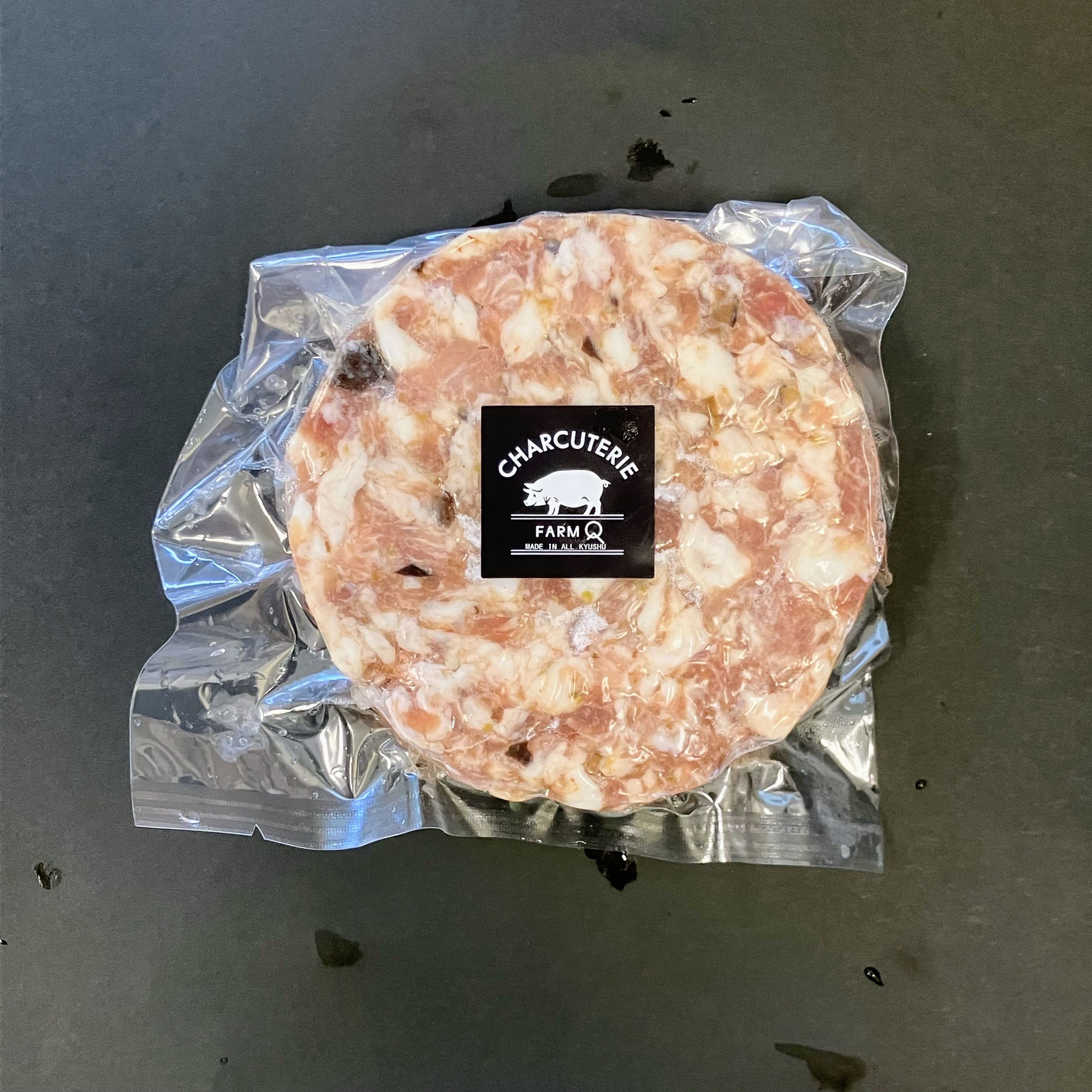 【冷凍】熊本県産どんぐりポーク サルシッチャハンバーグ（黒オリーブ）200g 加熱用