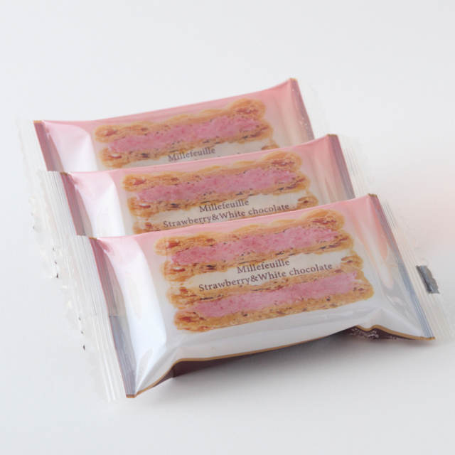 苺とホワイトチョコのミルフイユ・個包装_1000