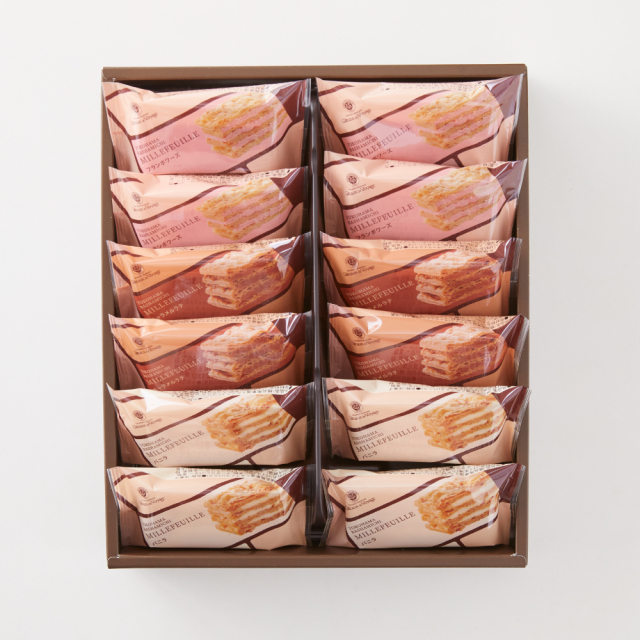 ミルフィーユブリザードハート馬車♡ ガトー・ド・ボワイヤージュ 横浜馬車道 ミルフイユ＆スフレ 7個