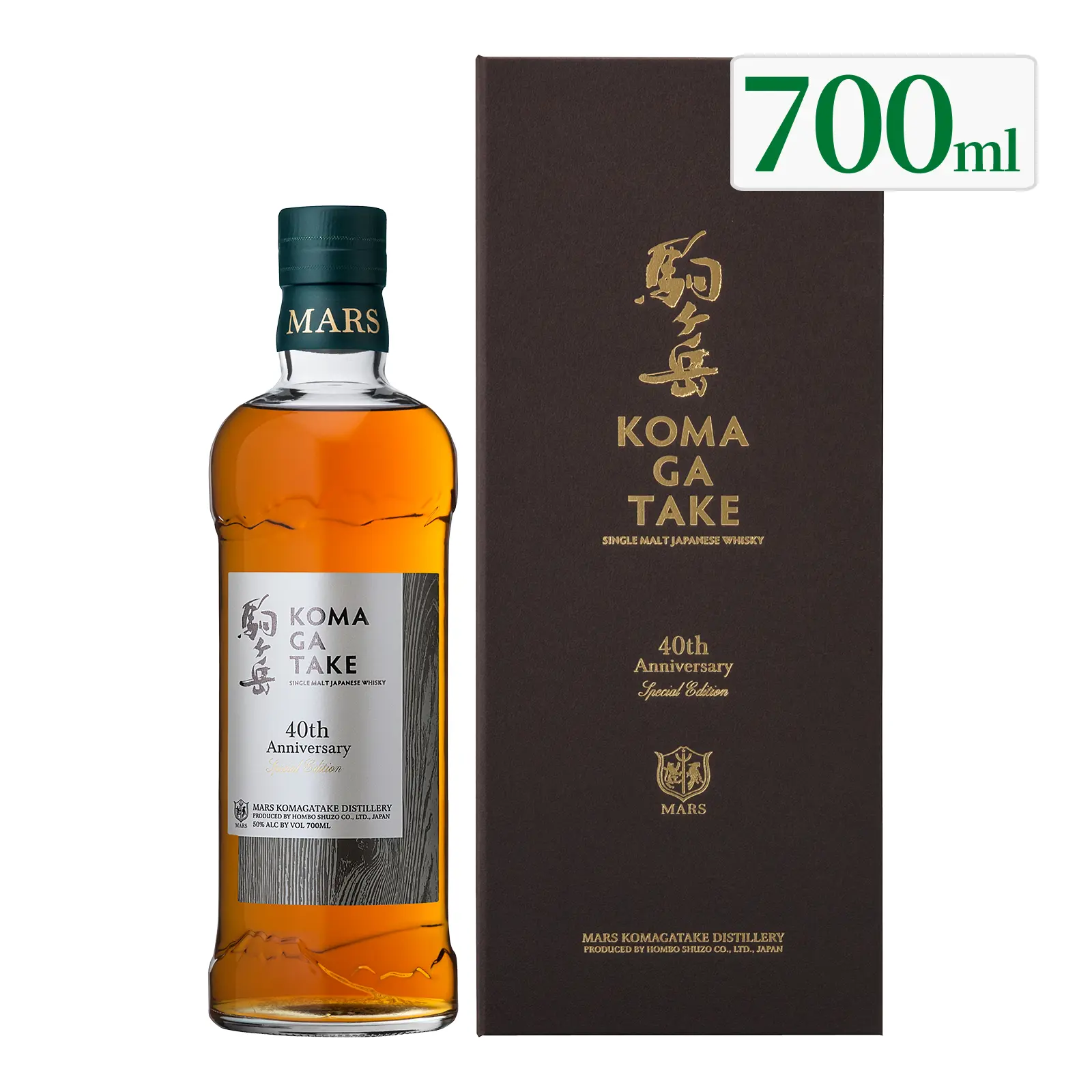 ジャパニーズウイスキー シングルモルト駒ヶ岳 40th Anniversary