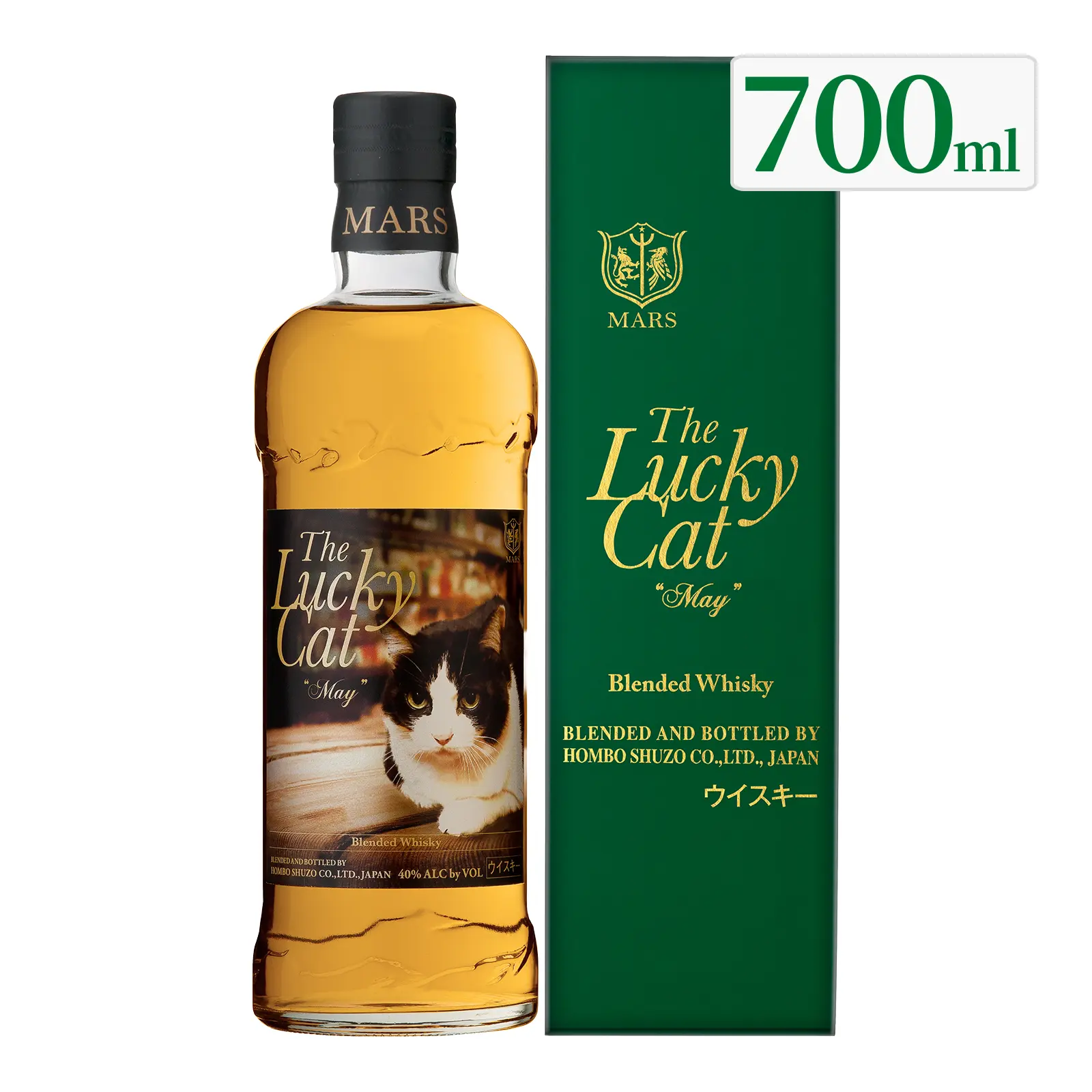 ウイスキー The Lucky Cat May 40度 700ml