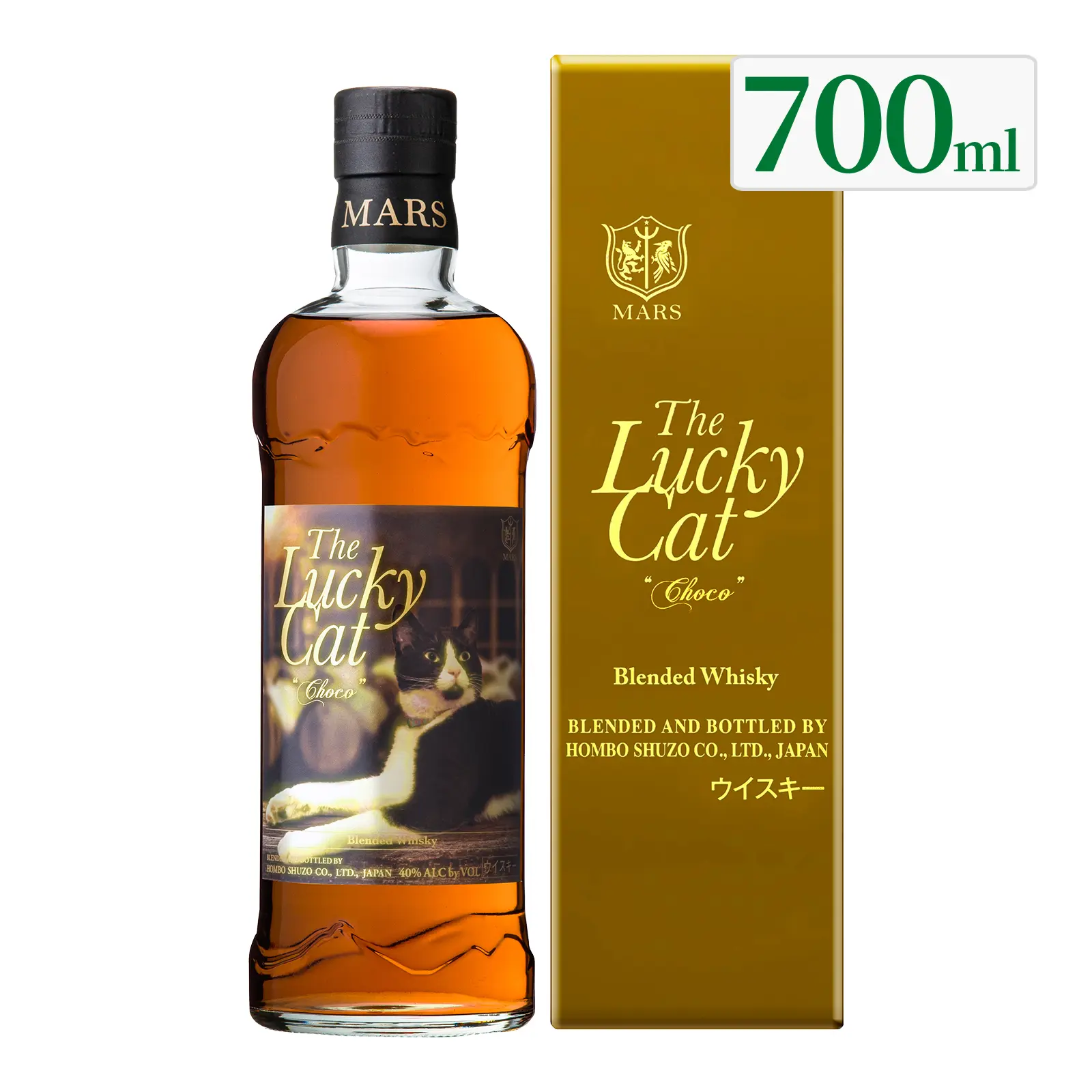 ウイスキー The Lucky Cat Choco 40度 700ml
