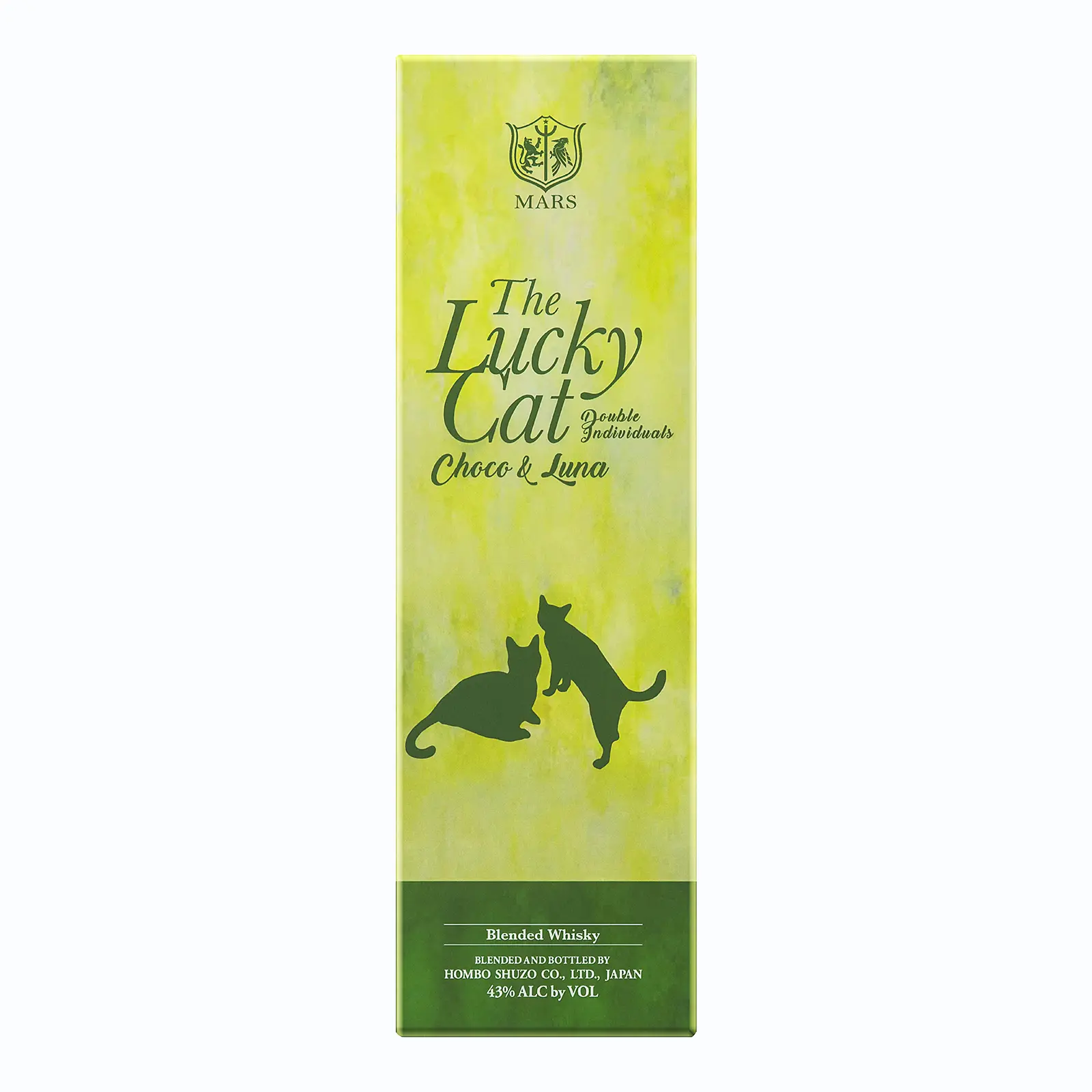 マルスウイスキー The Lucky Cat Double Individuals Choco & Luna