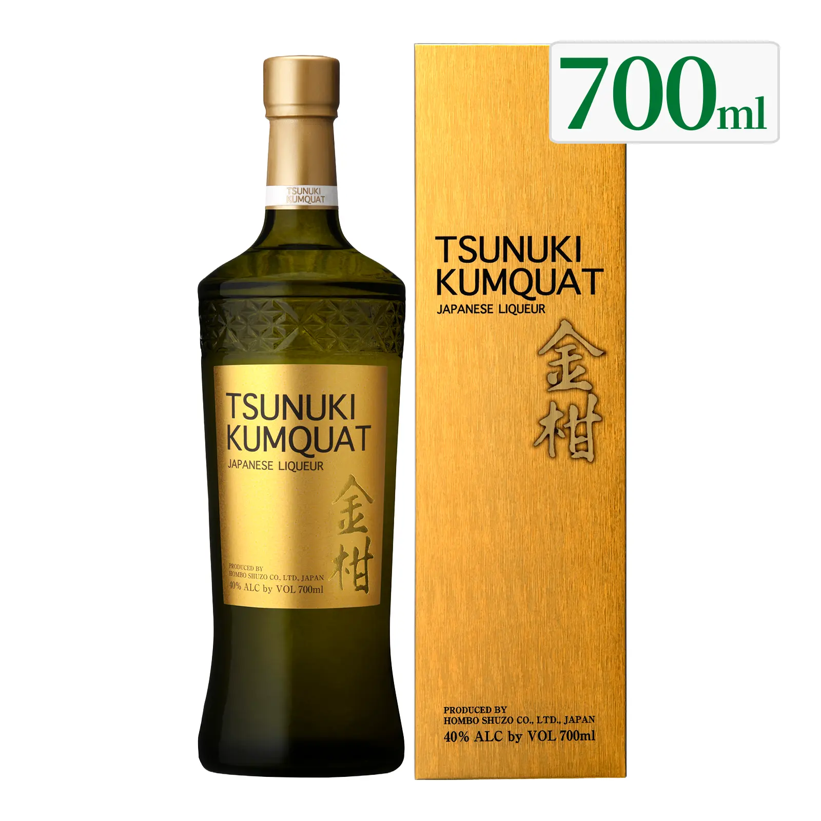 金柑リキュール TSUNUKI KUMQUAT 40度 700ml