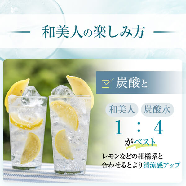 ジャパニーズジン 和美人 The Forest 47度 700ml 化粧箱入り