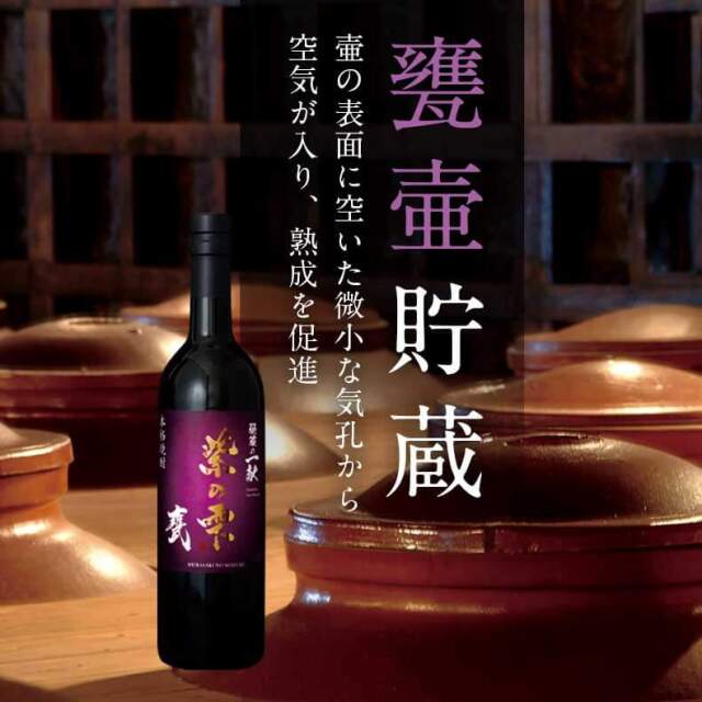 焼酎 秘蔵の一献 紫の雫 甕