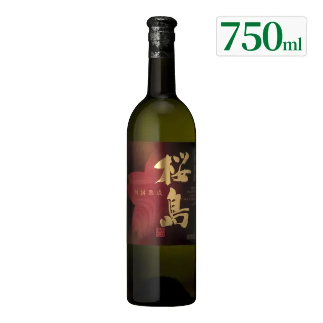 焼酎 黒麹仕立て桜島 ブラック 25度 720ml
