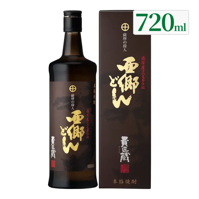 芋焼酎 西郷どん 25度 720ml 化粧箱入り