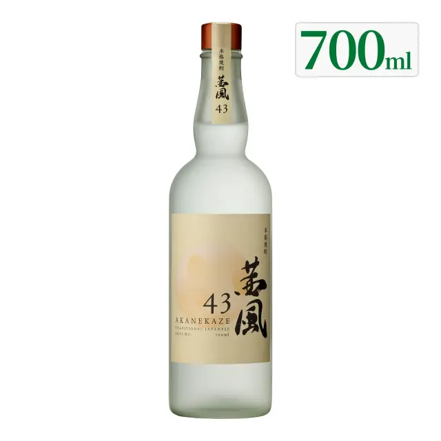 芋焼酎 茜風43 43度 700ml 化粧箱入り