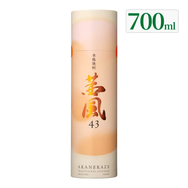 芋焼酎 茜風43 43度 700ml 化粧箱入り