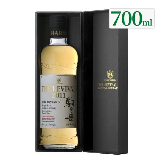 ウイスキー THE REVIVAL 2011 シングルモルト駒ヶ岳 58度 720ml