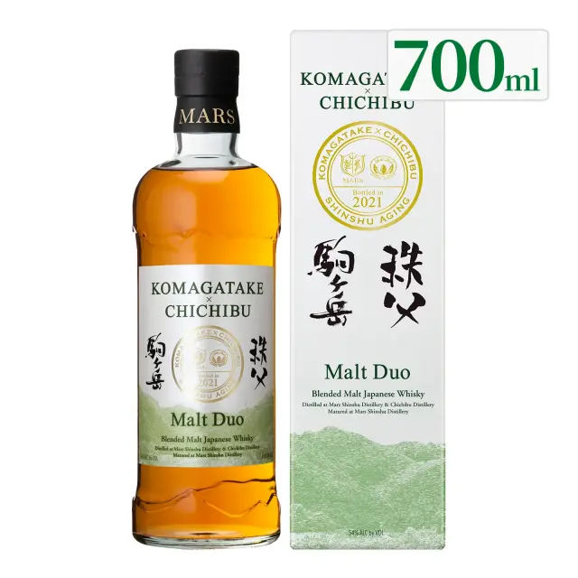 ウイスキー MARS WHISKY Malt Duo KOMAGATAKE × CHICHIBU 54度 700ml