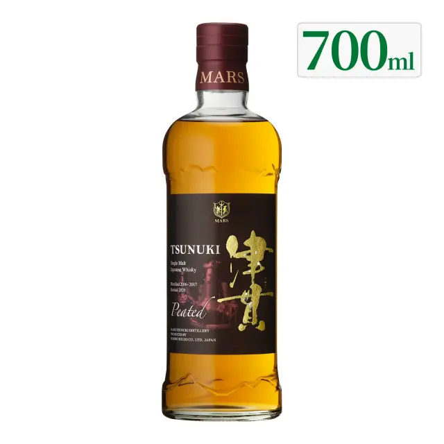 ウイスキー シングルモルト津貫 PEATED 50度 700ml