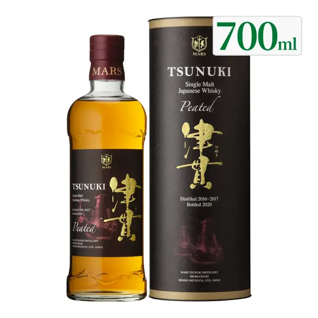 ウイスキー シングルモルト津貫 PEATED 50度 700ml