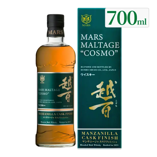 ウイスキー マルスモルテージ越百 マンサニージャ カスクフィニッシュ Bottled in 2021 42度 700ml