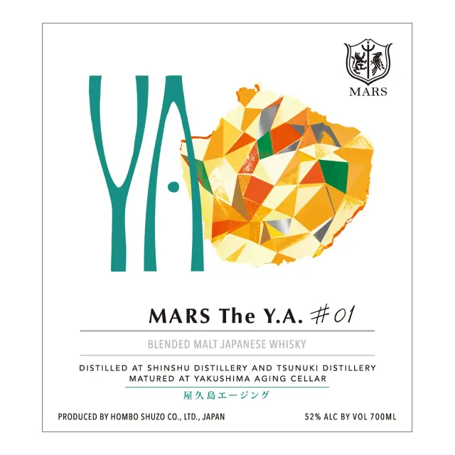 ウイスキー MARS The Y.A. ＃01 52度 700ml 化粧箱入り