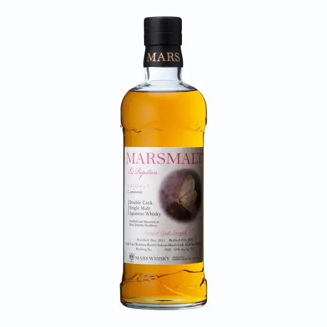 ウイスキー マルスモルト ル・パピヨン ダブルカスク ヒメシロチョウ 60度 700ml