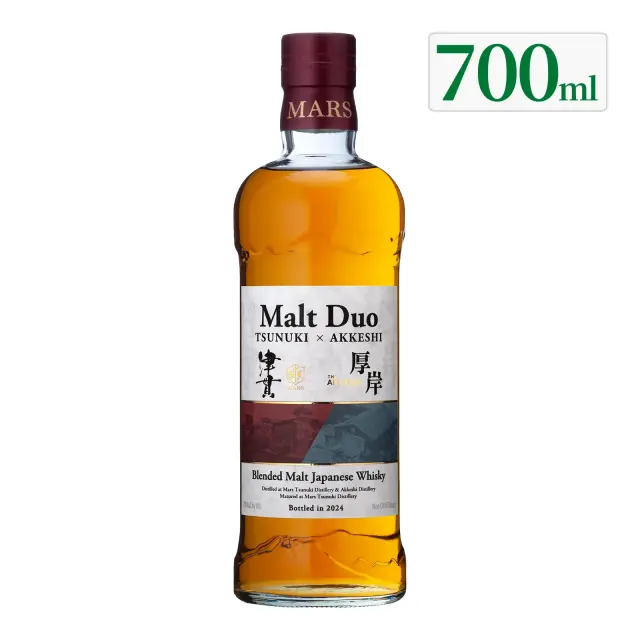 ウイスキー MARS WHISKY Malt Duo TSUNUKI × AKKESHI 51度 700ml