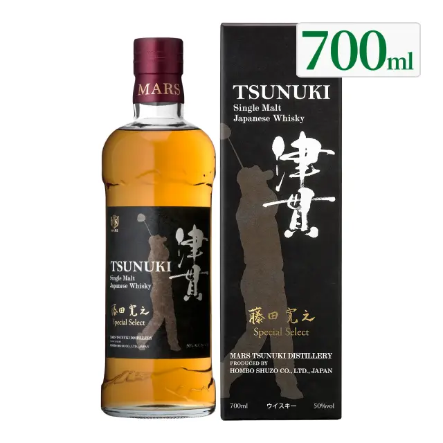 ウイスキー シングルモルト津貫 藤田寛之 Special Select 50度 700ml 化粧箱入り