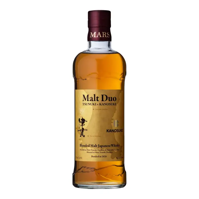 ウイスキー MARS WHISKY Malt Duo TSUNUKI × KANOSUKE(モルトデュオ津貫×嘉之助) 51度 700ml 化粧箱入り ボトル