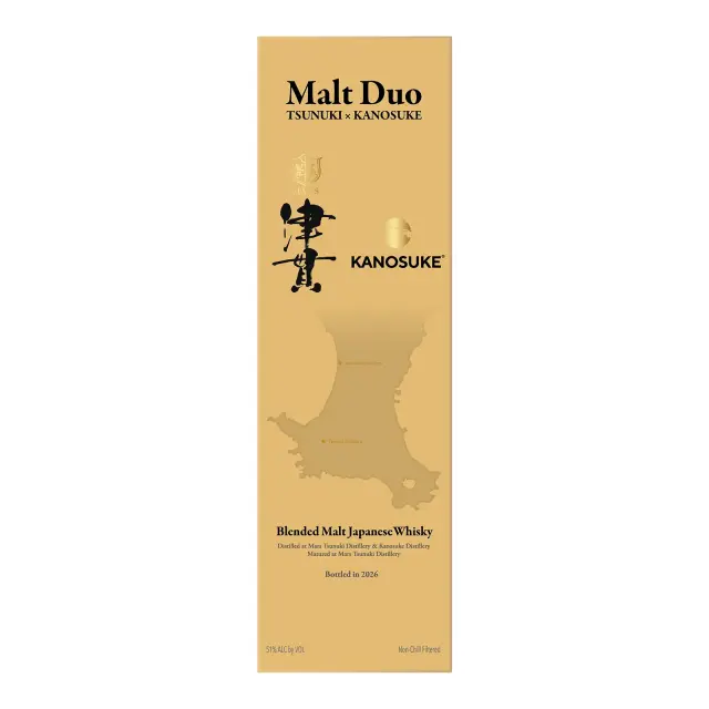 ウイスキー MARS WHISKY Malt Duo TSUNUKI × KANOSUKE(モルトデュオ津貫×嘉之助) 51度 700ml 化粧箱入り 化粧箱