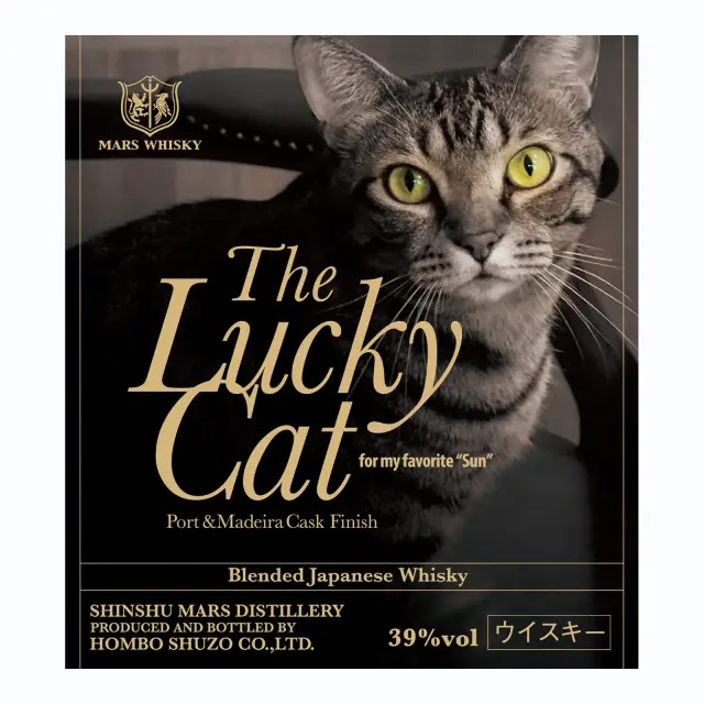 ウイスキー The Lucky Cat Sun Port＆Madeira Cask Finish 39度 700ml