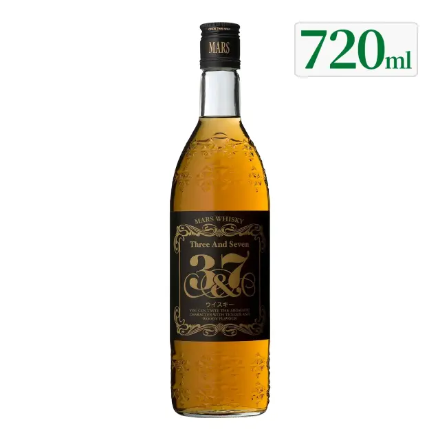 ウイスキー マルスウイスキー 3＆7 （ 3&7 スリーアンドセブン） 40度 720ml