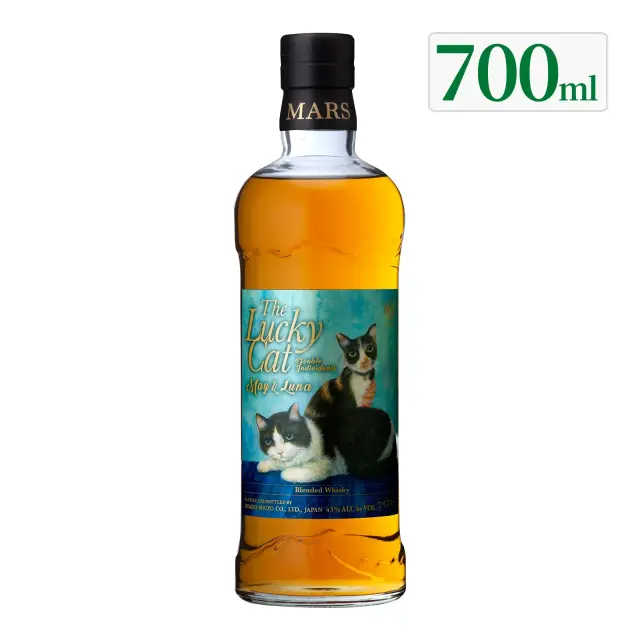 ウイスキー The Lucky Cat Double Individuals May＆Luna 43度 700ml