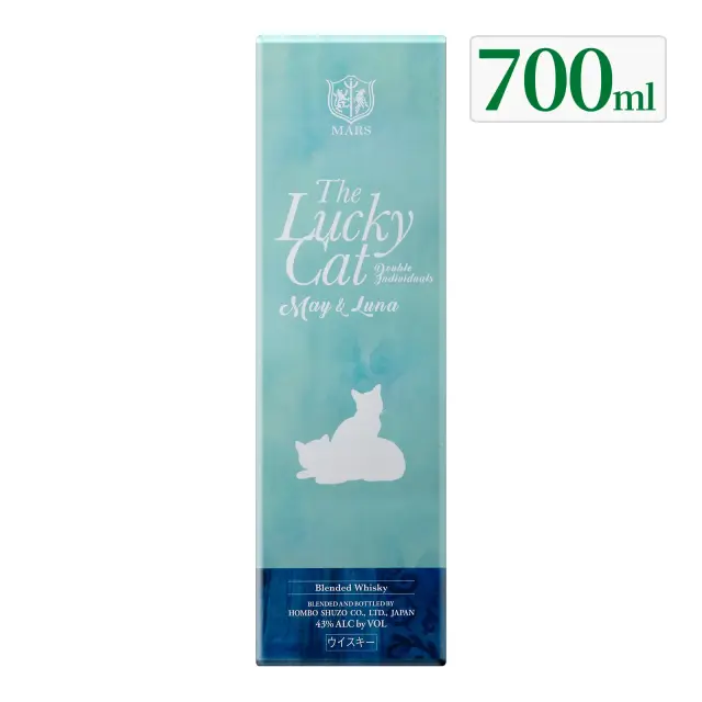 ウイスキー The Lucky Cat Double Individuals May＆Luna 43度 700ml