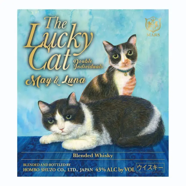 ウイスキー The Lucky Cat Double Individuals May＆Luna 43度 700ml