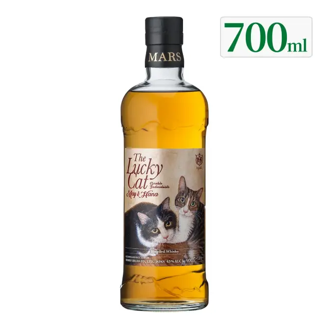 ウイスキー The Lucky Cat Double Individuals May & Hana 43度 700ml