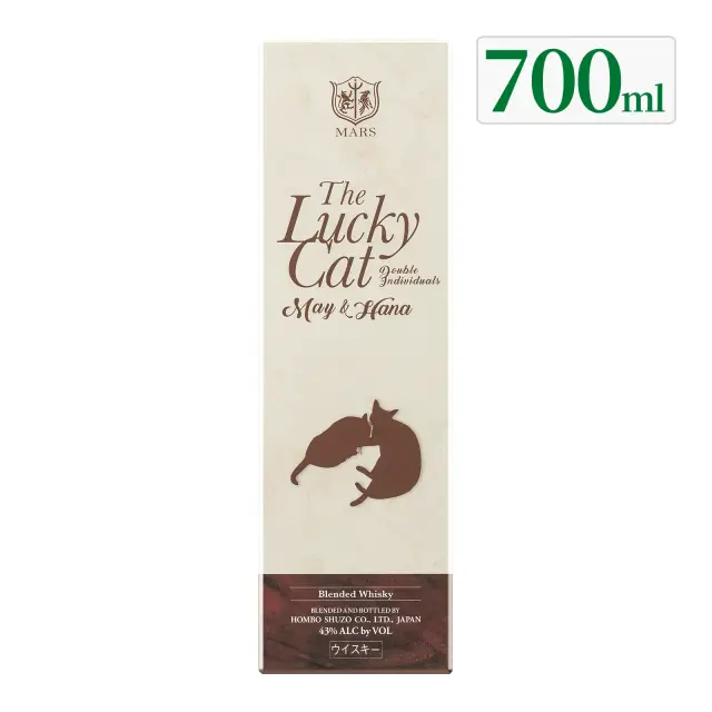 ウイスキー The Lucky Cat Double Individuals May & Hana 43度 700ml