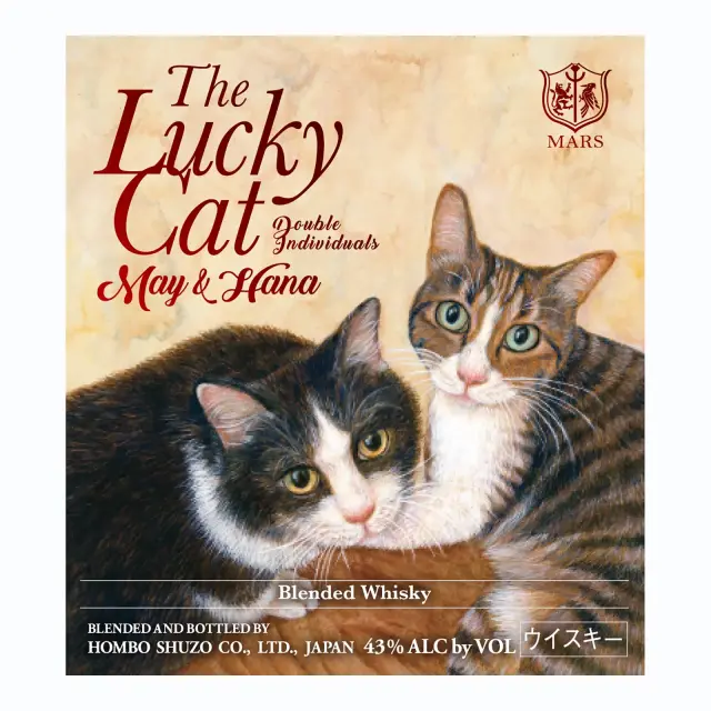 ウイスキー The Lucky Cat Double Individuals May & Hana 43度 700ml