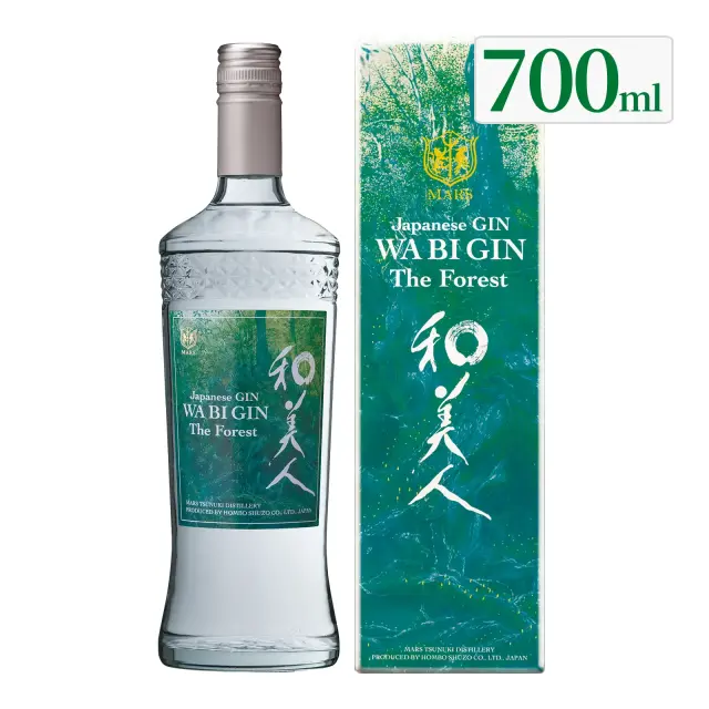 ジャパニーズジン 和美人 The Forest 47度 700ml 化粧箱入り