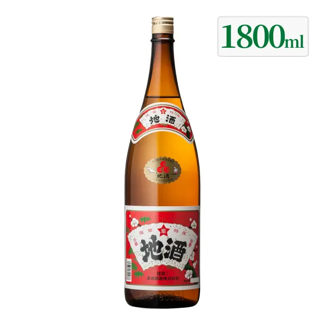 地酒 宝星地酒 (灰持酒) 13.5度 1800ml