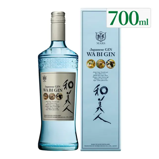ジン ジャパニーズジン 和美人 47度 700ml 化粧箱入り
