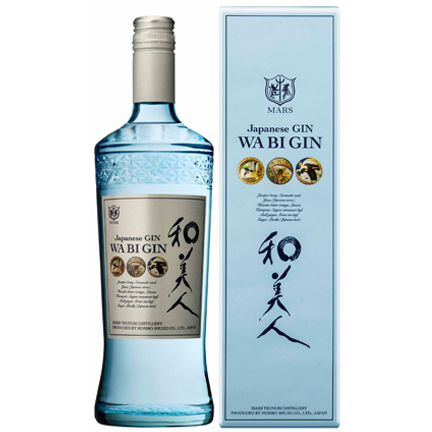 Japanese GIN 和美人 45度 700ml 化粧箱入り