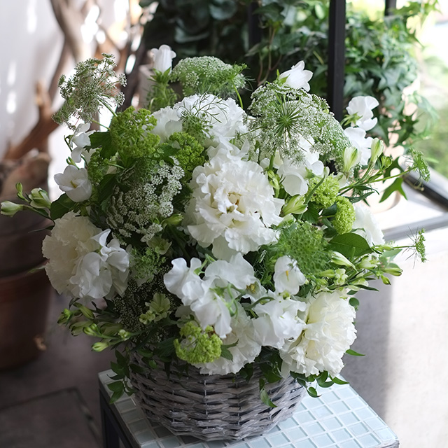 お悔やみの花