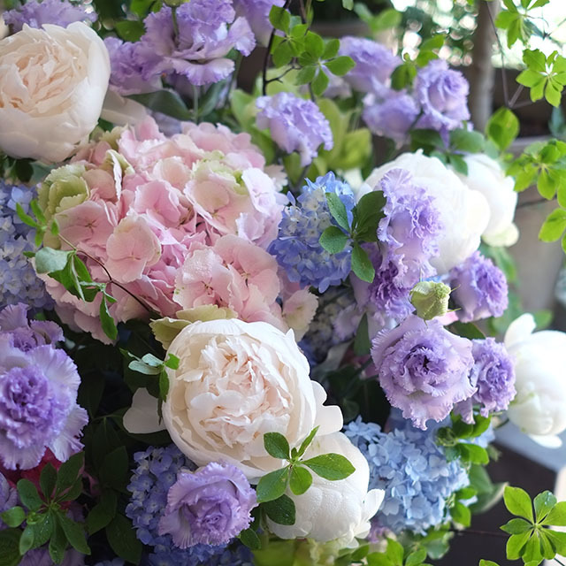 バスケット｜フラワーアレンジメント｜季節花おまかせ｜20,000円