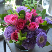 ガラスベースアレンジメント｜フラワーギフト｜iconicflower