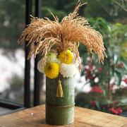 お正月アレンジメント ♡恵愛♡ お正月に贈る花 | エーデルワイス【花の贈り物】 フラワーギフト