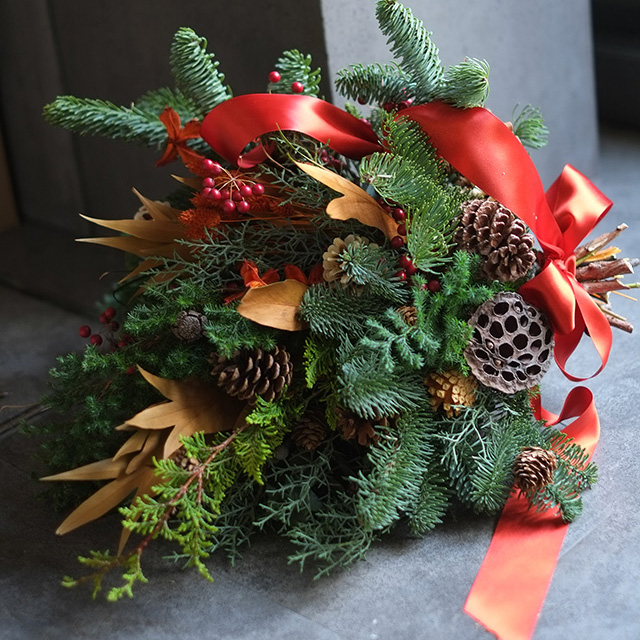 クリスマススワッグ ベリー 10 000円 W Iconicflower