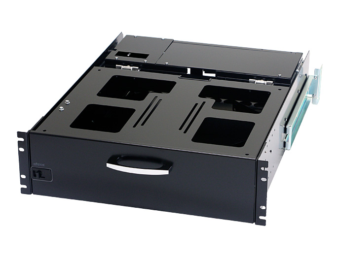 自転式キーボードテーブル付き液晶モニタースライドユニット,棚板