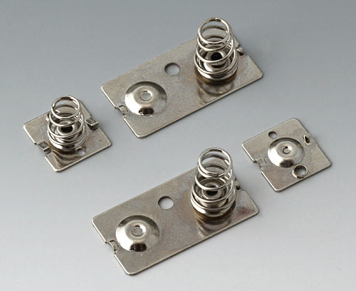 単3用電池金具セット,電池金具,産業用ケース,電子機器用,OKW
