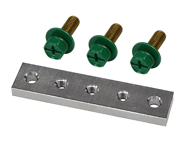 ★限定★希少★ツネキチ ブラッククローム リミテッドカラー5種 コンプ品 19インチラック サーバーラック アースバーキット(M5) EBK-5-3PS