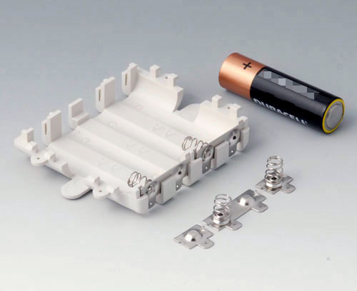 バッテリーコンパートメント,電池金具,産業用ケース,電子機器用,OKW