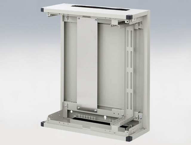 三段壁ラック 19インチラック サーバーラック 壁掛型ハブ収納ボックス NHWEシリーズ