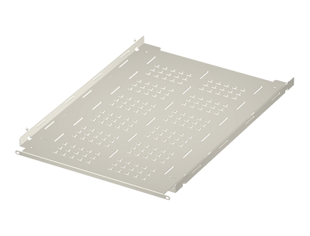 19インチラック サーバーラック 簡易固定棚 NPES-0268AWG【摂津金属