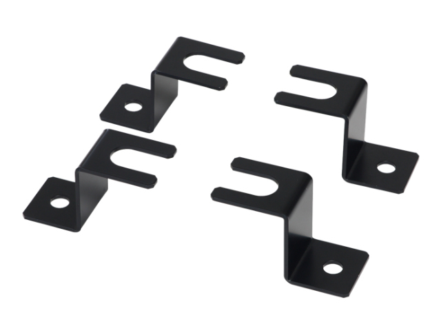 貴*元様 微高レートラッカ庵野/ラッカゾージア 調整パーツ24時間以内発送 19インチラック サーバーラック キャスター固定金具 RACT-70BK【摂津